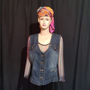 Liz Claiborne Jean Vest